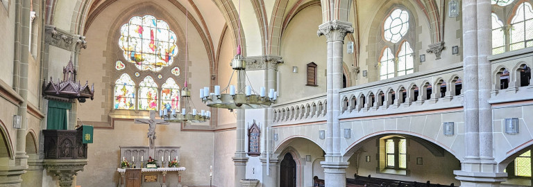 Innenraum Luherkirch Lichtenfels